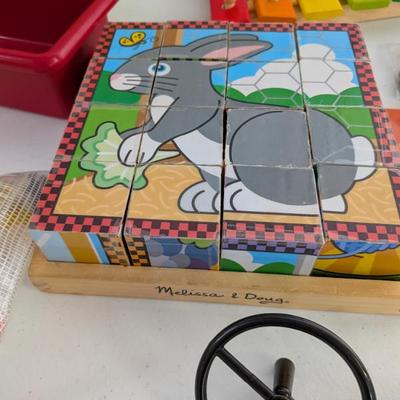 A sturdy and engaging wooden block puzzle by trusted brand Melissa & Doug. This set features [number] blocks that can be arranged to...
