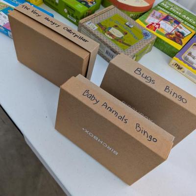 Birchbox '[The Very Hungry Caterpillar / Bugs / Baby Animals]' Bingo Game: A fun and educational Bingo game designed to...