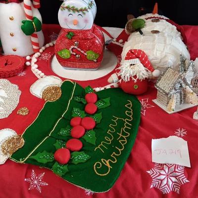 Tree Skirt, Various Decor, Snowmen