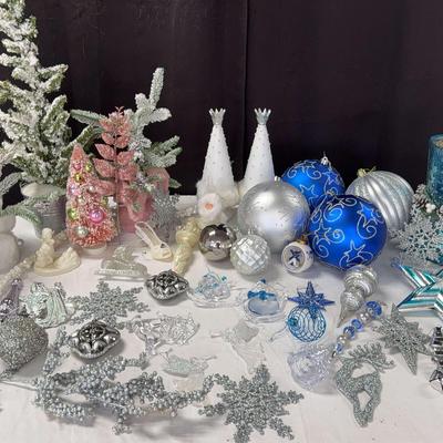 Blue And Silver Decor