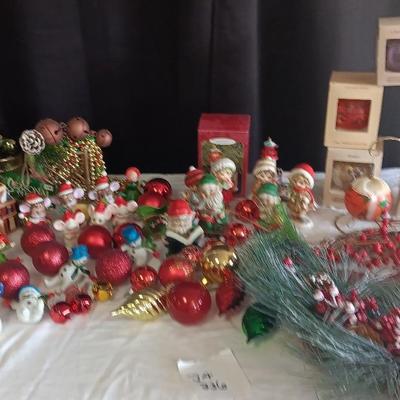 Holiday Figurines -  Ornaments, Miniature Mice & Elves