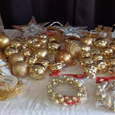 Golden Ornaments 