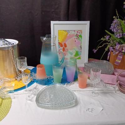Misc. Glassware With Accessories 