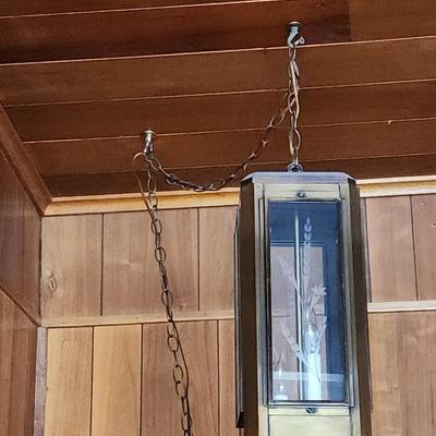1970s Swag Hanging Light 