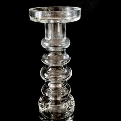 Oiva Toikka Nuutajarvi Notjso Glass Candlestick