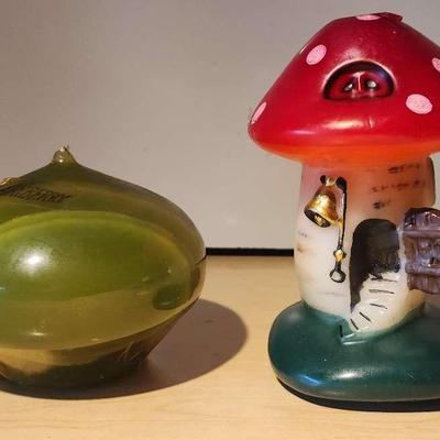 Wicked Wick and Mushroom Candle 