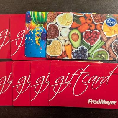 Fred Meyer / Kroger Gift Cards - See Description And Pictures
