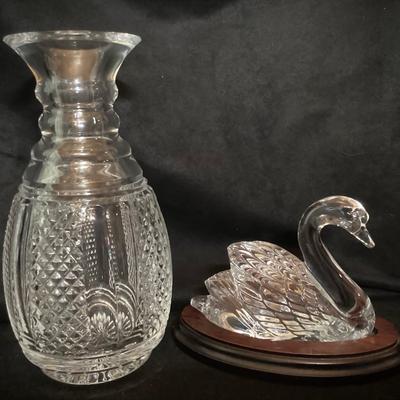 Waterford Swan & WS Desmond Wine Carafe 