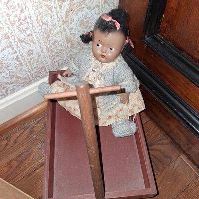Sale Photo Thumbnail #184: COMPOSITE BLACK BABY DOLL