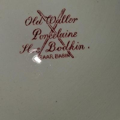 Old Waller Porcelain H. Bodkin full set for 10