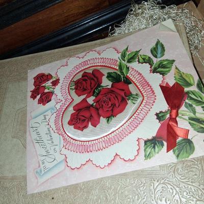 Sale Photo Thumbnail #185: VINTAGE VALENTINE, SCRAPBOOK