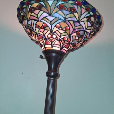 Sale Photo Thumbnail #107: TIFFANY REPRO FLOOR LAMP
