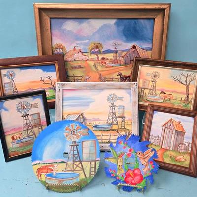 Country Living: Original Art by Francis Britton Weeks