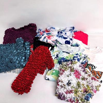 Assortment Of Fun Fringed and Other Shirts 