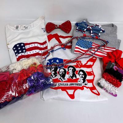 Statler Brother Shirt, Assoreted Hair Ties, and More 