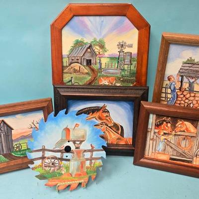 Beauty Of Country Living! Originals by Francis Britton Weeks