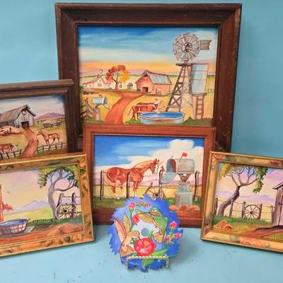 Peaceful Country Living! Originals by Francis Britton Weeks