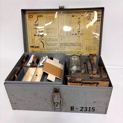 Vintage Telephone Company Stamp Tool Kit 