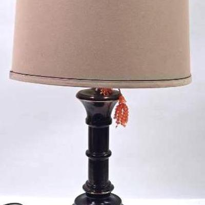 Bronze Finish Metal Table Lamp 
