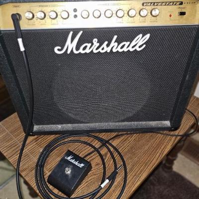 Marshall Amp with foot pedal