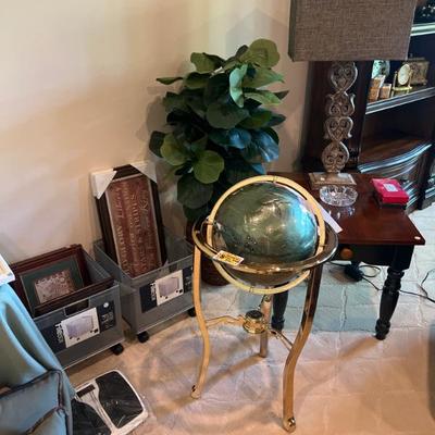 Sale Photo Thumbnail #33: Beautiful gemstone globe!