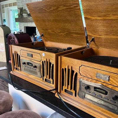 Sale Photo Thumbnail #58: Spirit of St Louis record players 