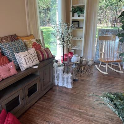 Sale Photo Thumbnail #23: Gray console table 