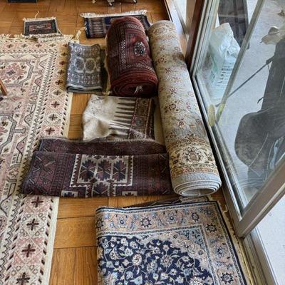 Oriental and Turkish rugs 