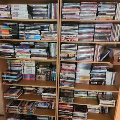 Lots of DVDs