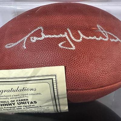 Signed by Hall of Fame 