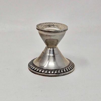 Duchin Creation Sterling Silver Weighted Candlestick
