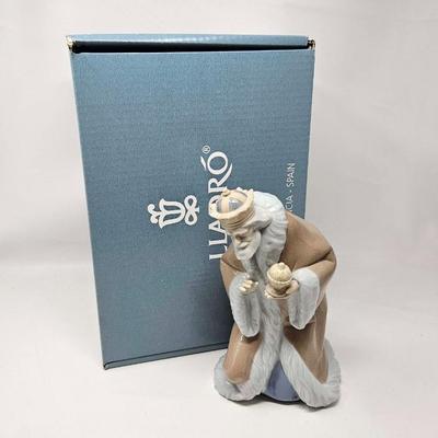 Lladro Nativity #5479 "Rey Melchor - King Melchor" in Box
