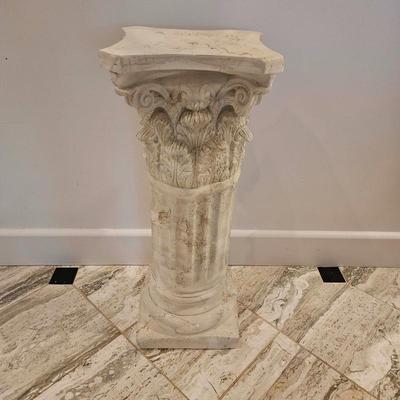 Plaster Column Pedestal
