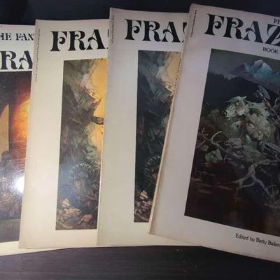 Frank Frazetta Art Books – Volumes 1, 2 & 3 The Fantastic Art of Frazetta