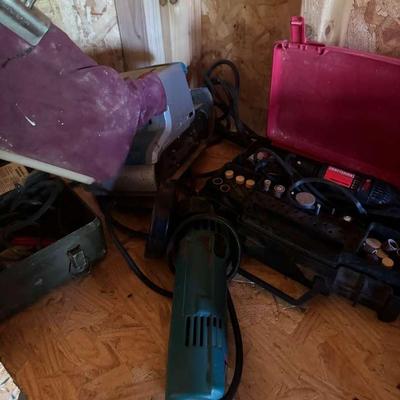 Makita Belt Sander, Makita Grinder, Craftsman Rotary Tool & Accessories
