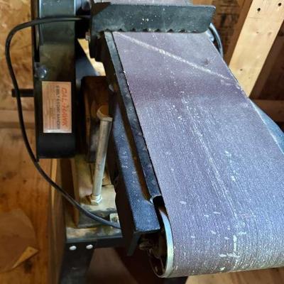 Cal-Hawk 6” Belt & 9” Disc Sander – Floor Model, 1996, Model 240-3016
