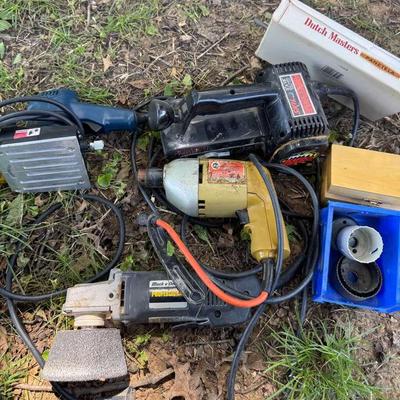 Ryobi Saw, Black And Decker Professional, Black And Decker Drill, Skil Belt Sander