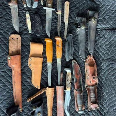 Jet Pilot Survival Knife,Marttiini Finnish Fillet Knives,Pocket& Hunting/Fishing Knives with Sheaths