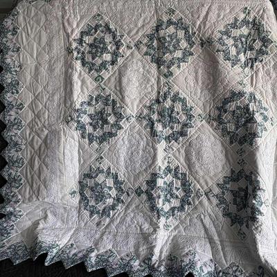 Set of 3 Quilts – Sizes: 55”x49”, 67”x48”, 80”x60”
