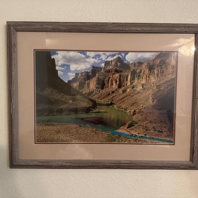 Framed Scenic View Of The Grand Canyon 