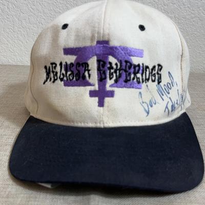 Melissa Etheridge Merch Hat Signed By Her/ Melissa Etheridge