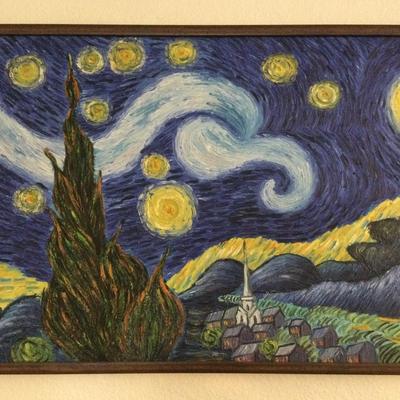 Starry Night Van Gogh Reproduction 