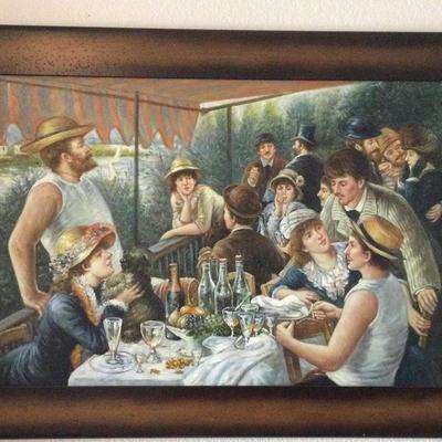 Renoir Reproduction Luncheon Of The Boating Party