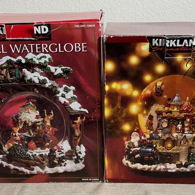 Kirkland Musical Christmas Snoglobes 