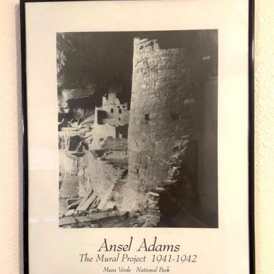 Ansel Adams Print- The Mural Project - Mess Verde National Park 