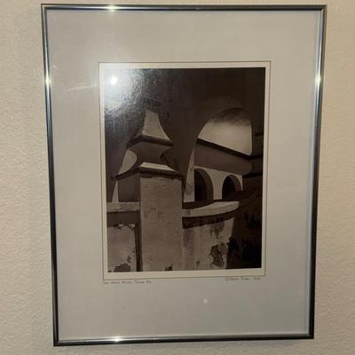 San Xavier Mission, Tucson AZ 2998 Ralph Rippe Framed Art