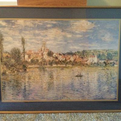 Reproduction Painting "Vétheuil in Summer" by Claude Monet
