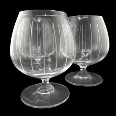 Lot 109   
Cognac Glasses Set of Two (2)