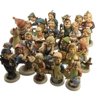 Lot 076   
Goebel Hummel Porcelain Figurines, Large Collection