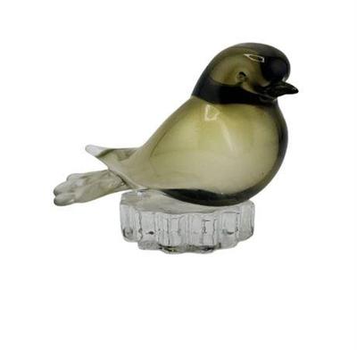 Lot 068   
Murano Glass Dove on Base